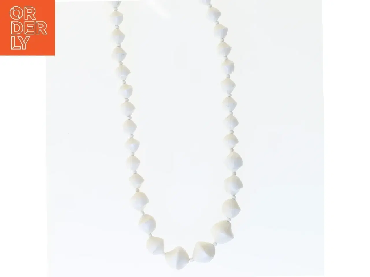 Billede 1 - Perlehalskæde (str. 60 cm)