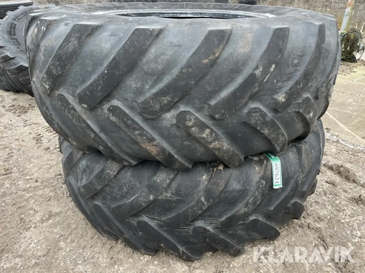 Billede 6 - Traktordæk Michelin Axiobib 710/75R42 - 2 styk