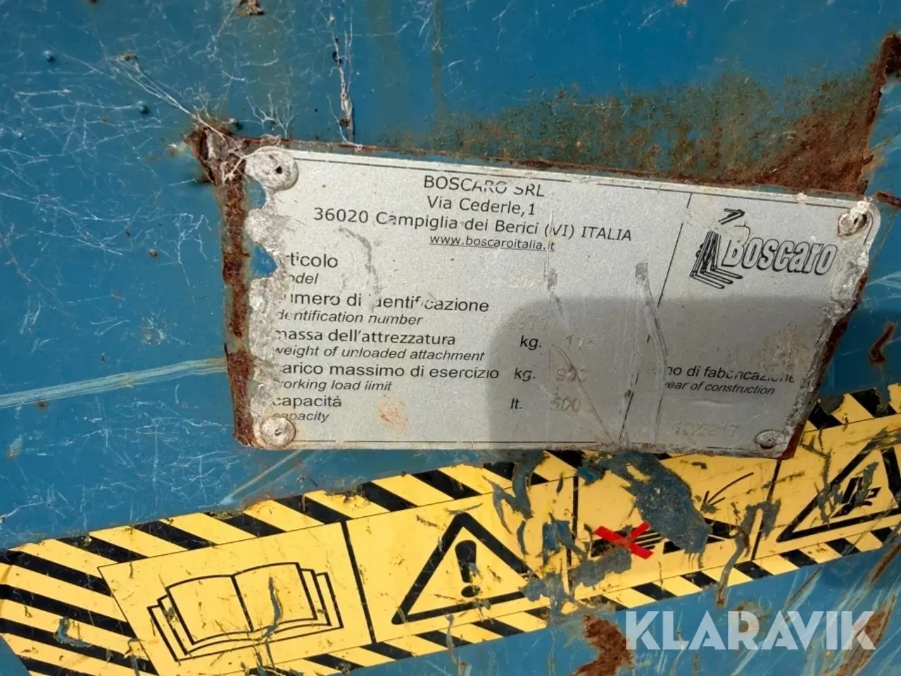 Billede 5 - Jordbakke Boscaro 500 Liter