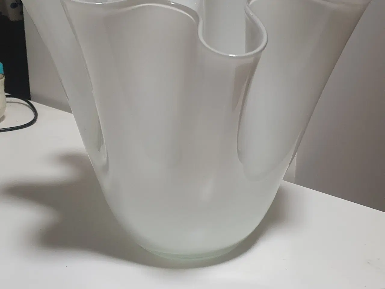 Billede 1 - Hvid vase