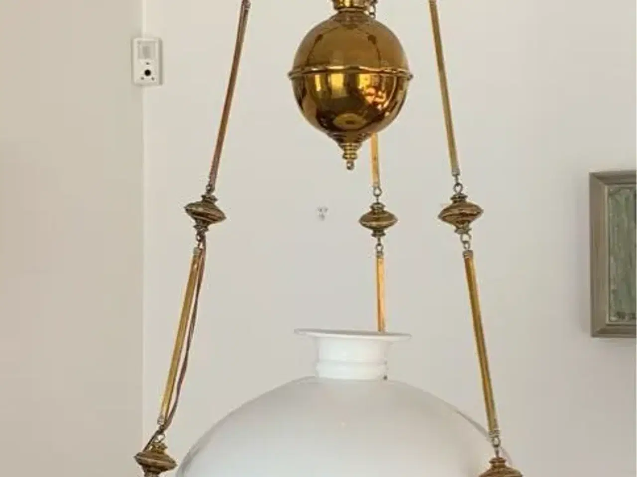 Billede 3 - Antik loftslampe