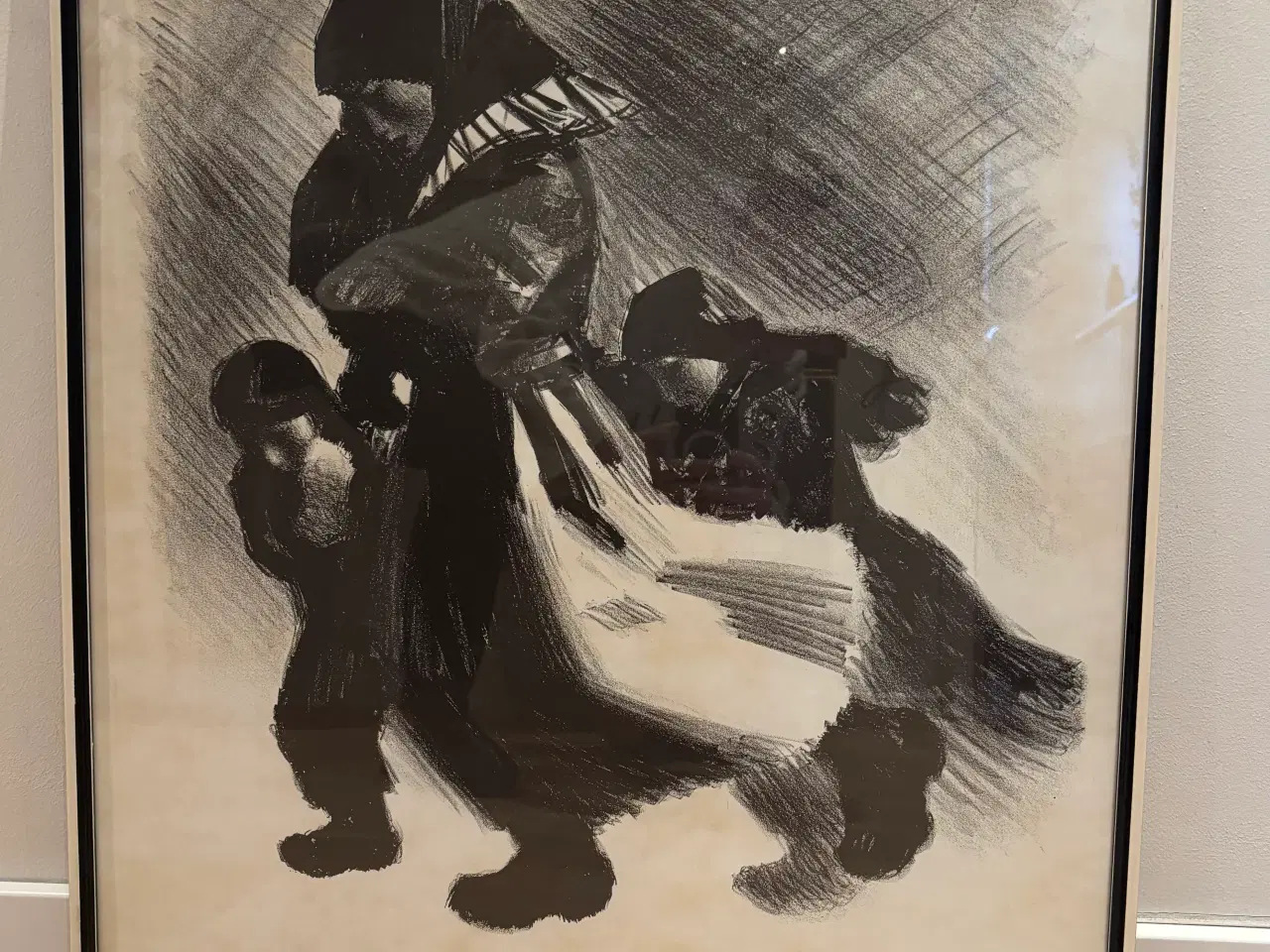 Billede 1 - Kvinde med børn af Sikker Hansen