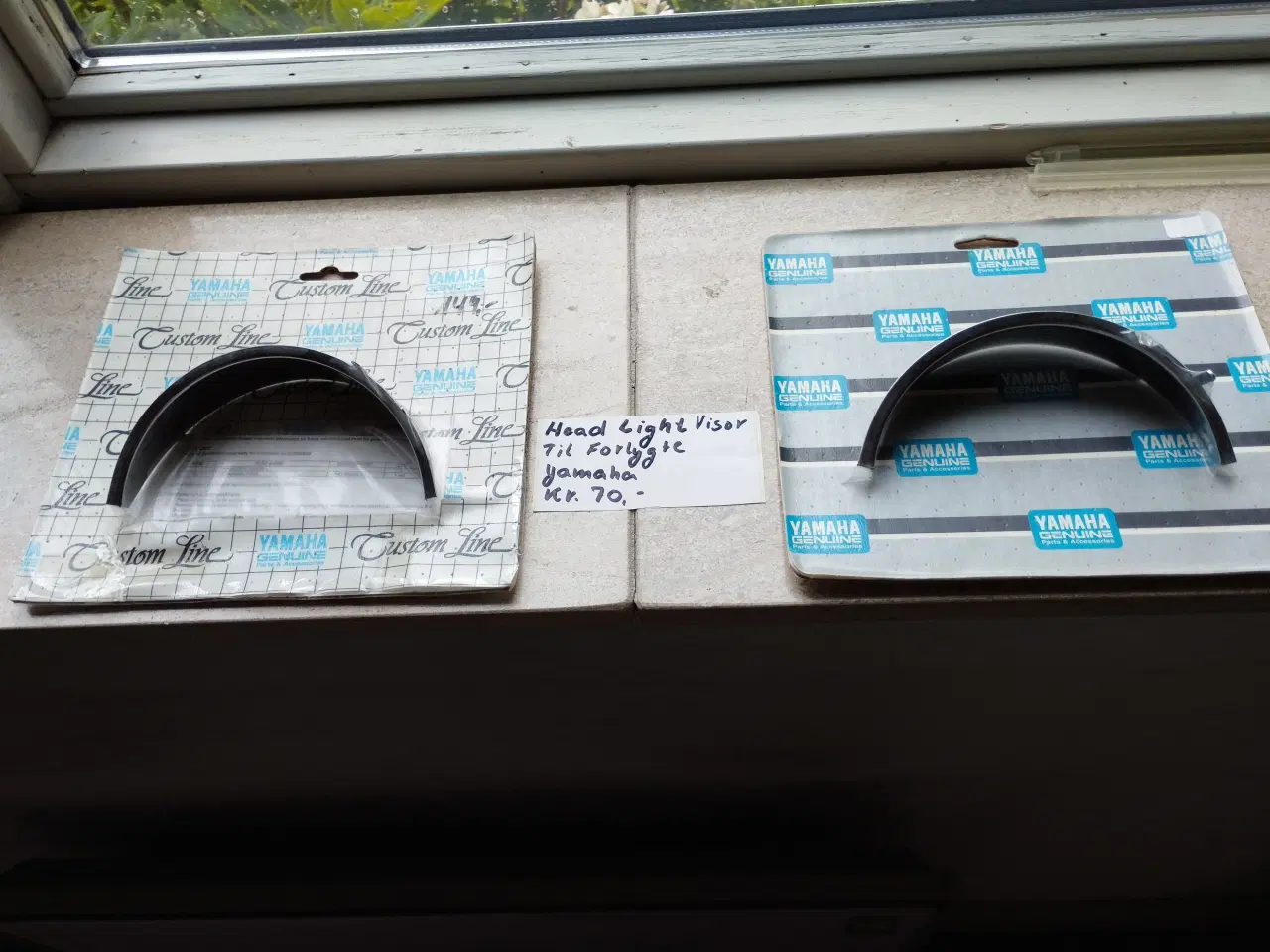 Billede 1 - Head Light Visor til Forlygte Yamaha . ( se %) 