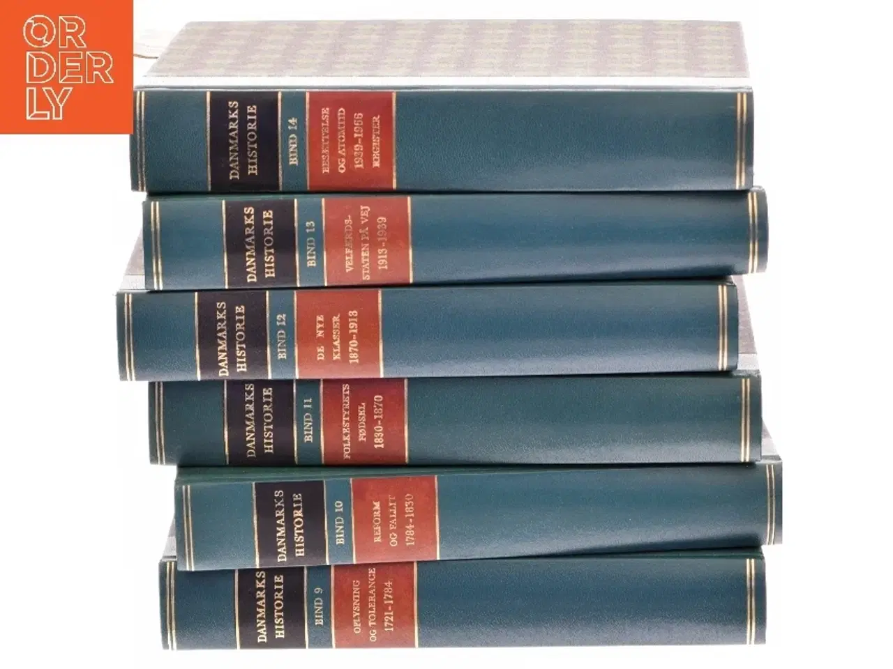 Billede 3 - Danmarks Historie af Frantz Wendt (Bog)