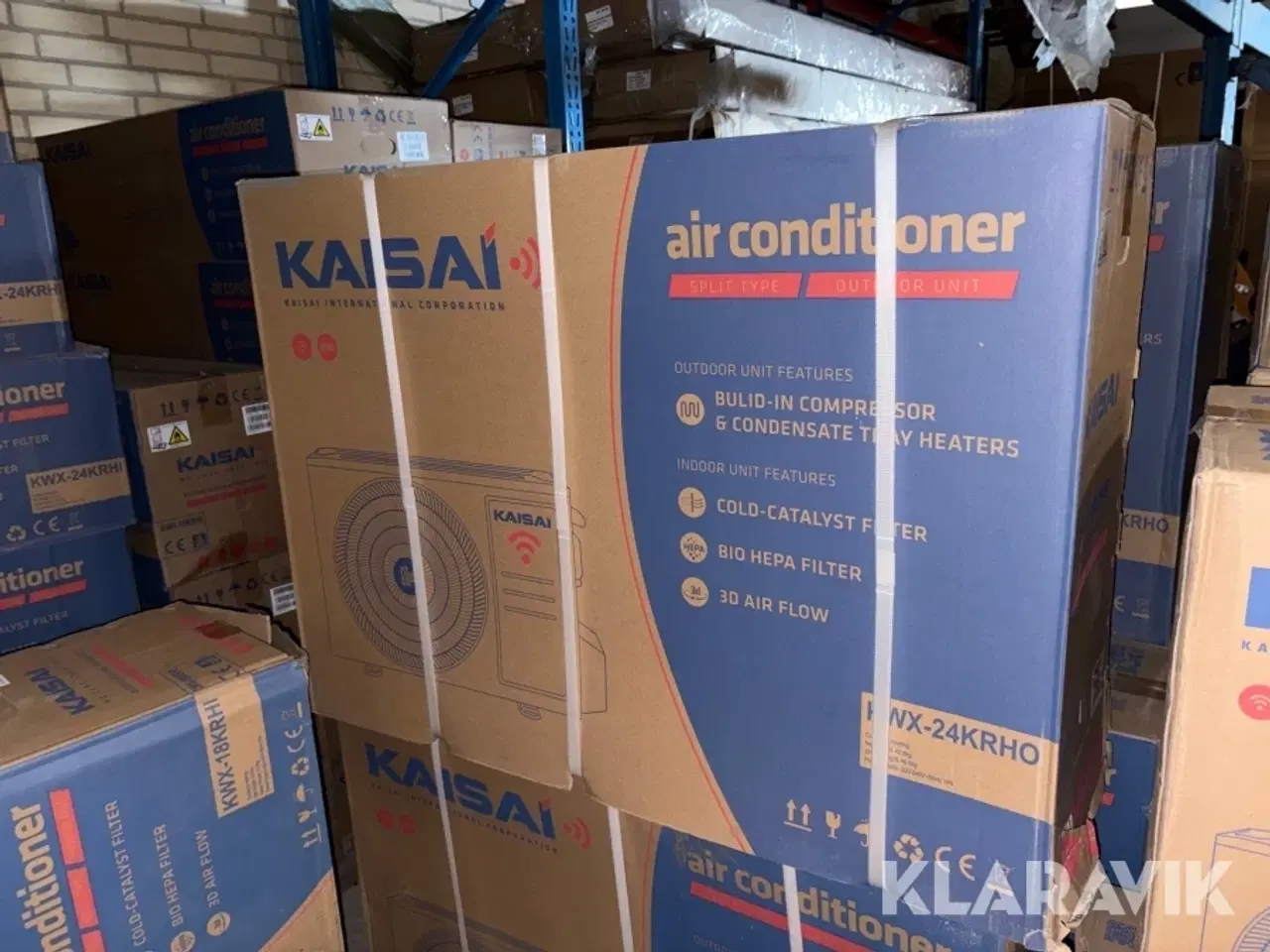 Billede 2 - Varmepumpe Kaisai KWX-24HRGI - luft/luft 1 styk