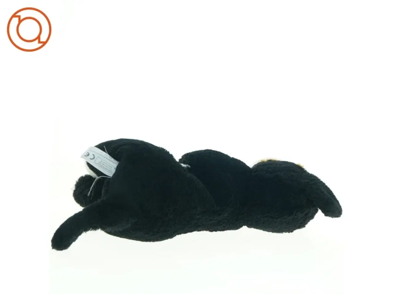 Billede 3 - Sort og hvid bamsehund plysdyr (str. 39 cm)