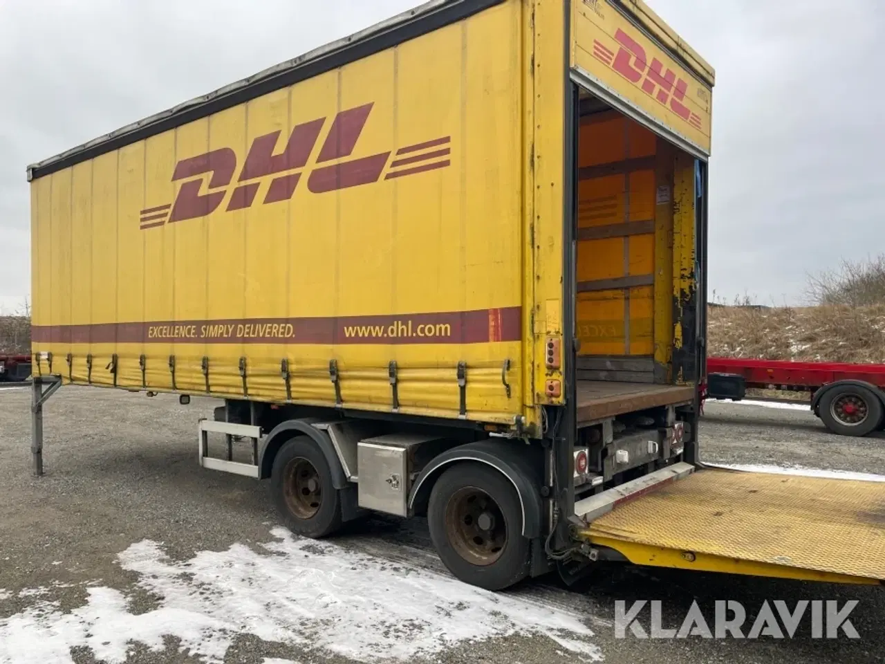Billede 6 - Linkgardintrailer AMT LG300 med lift