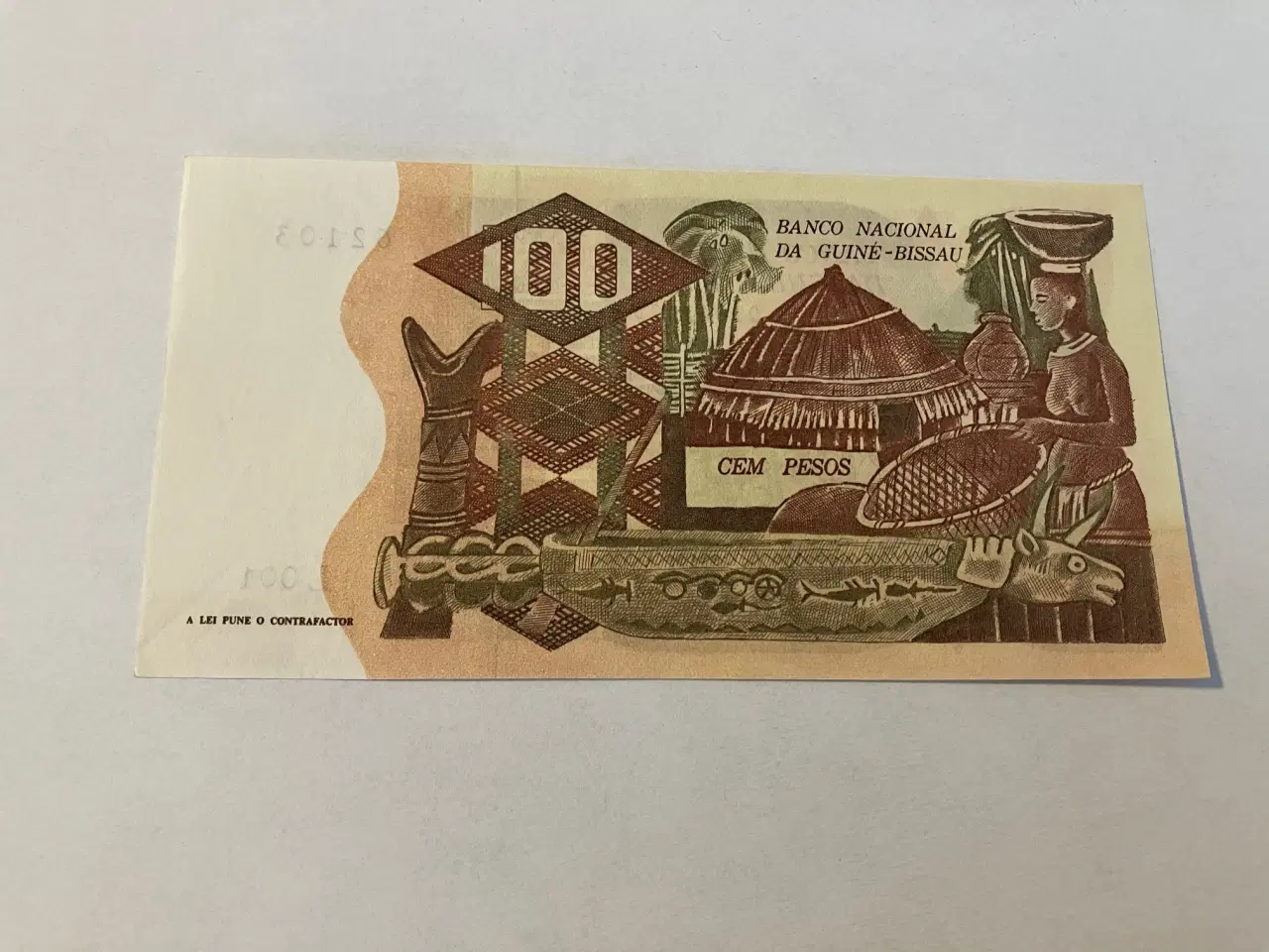 Billede 2 - 100 Pesos Guinea-Bissau 1975