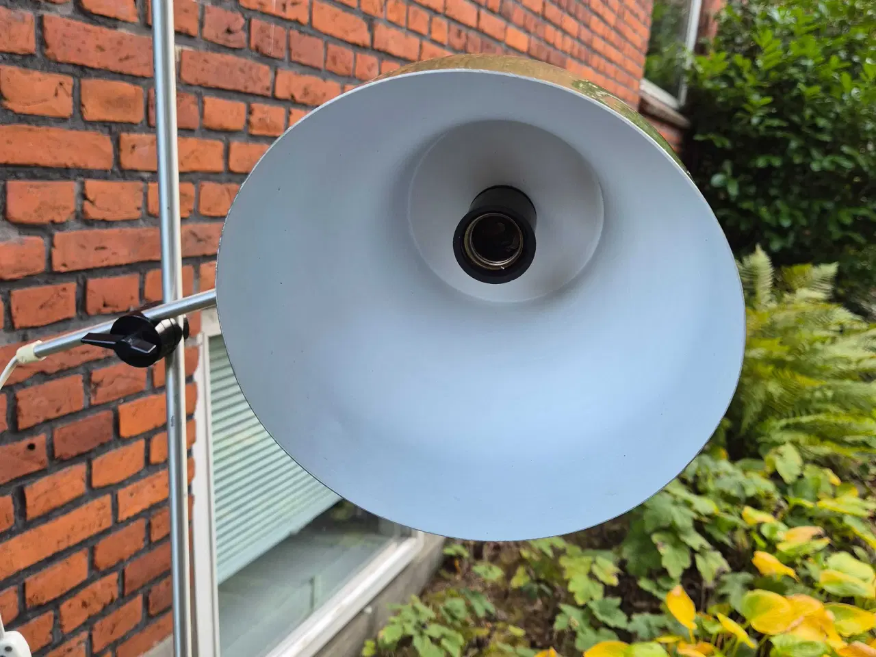 Billede 7 - Usædvanlig olivengrøn gulvlampe 