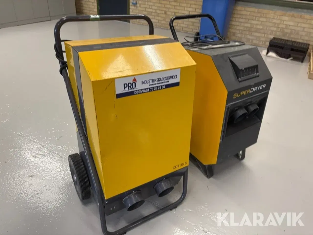 Billede 3 - Affugtere Dantherm / Fral CDT 35 S / super dryer 2 styk