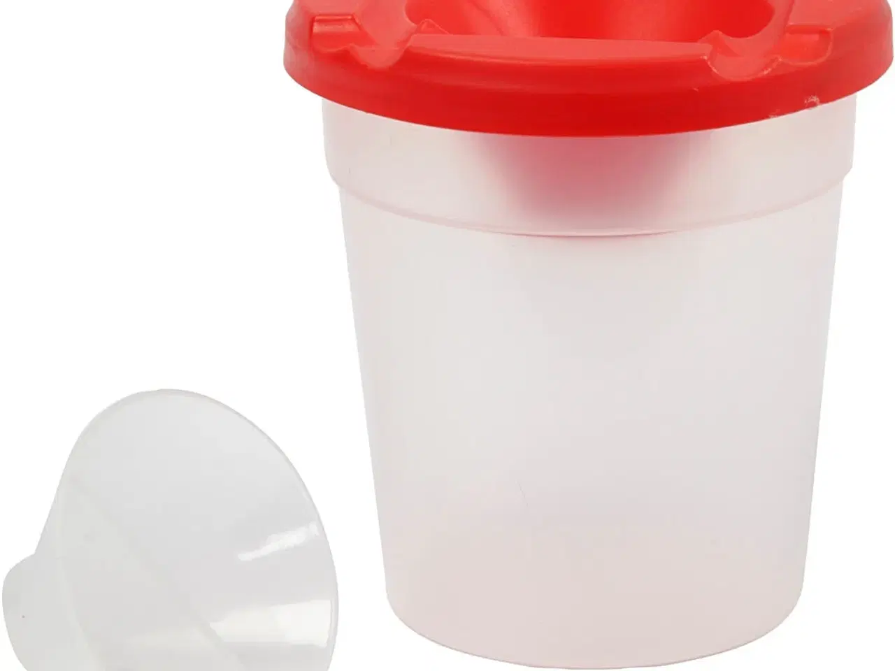 Billede 1 - Praktisk Penselbøtte 250 ml - 15 stk. Pakke