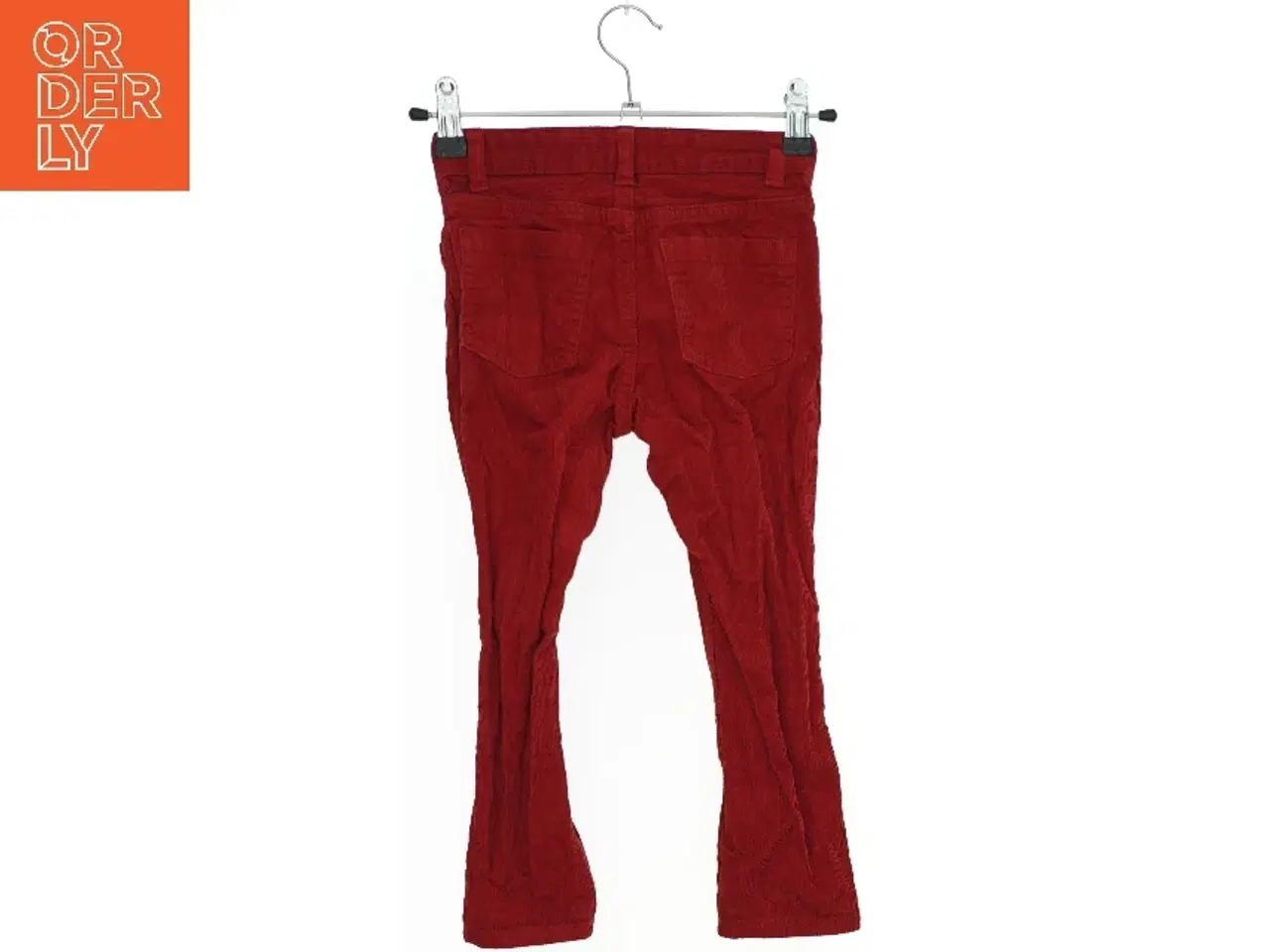 Billede 2 - Røde fløjlsbukser til børn fra H&M (str. 104)