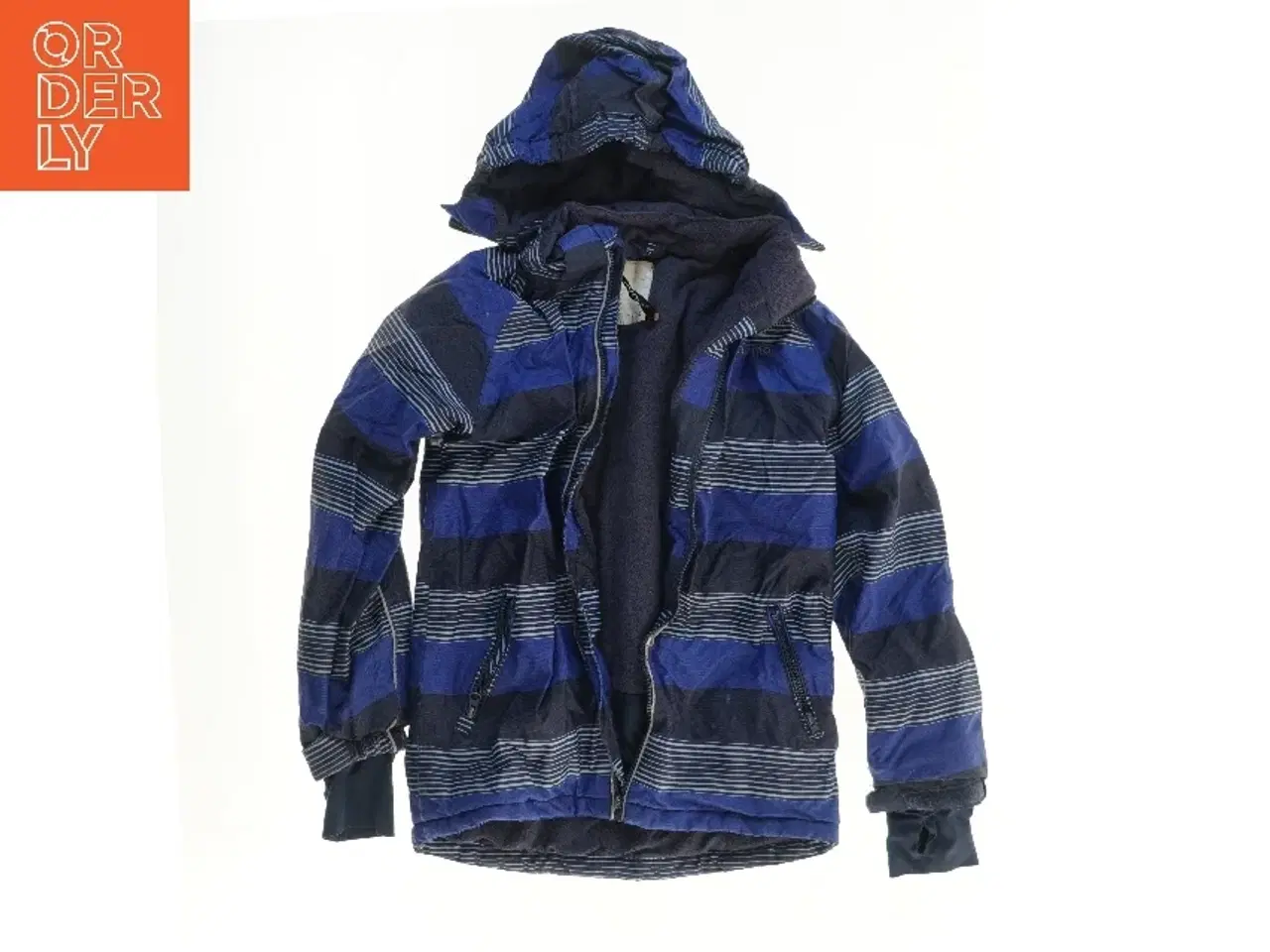 Billede 1 - Vinterjakke med hætte fra Minymo (str. 146)