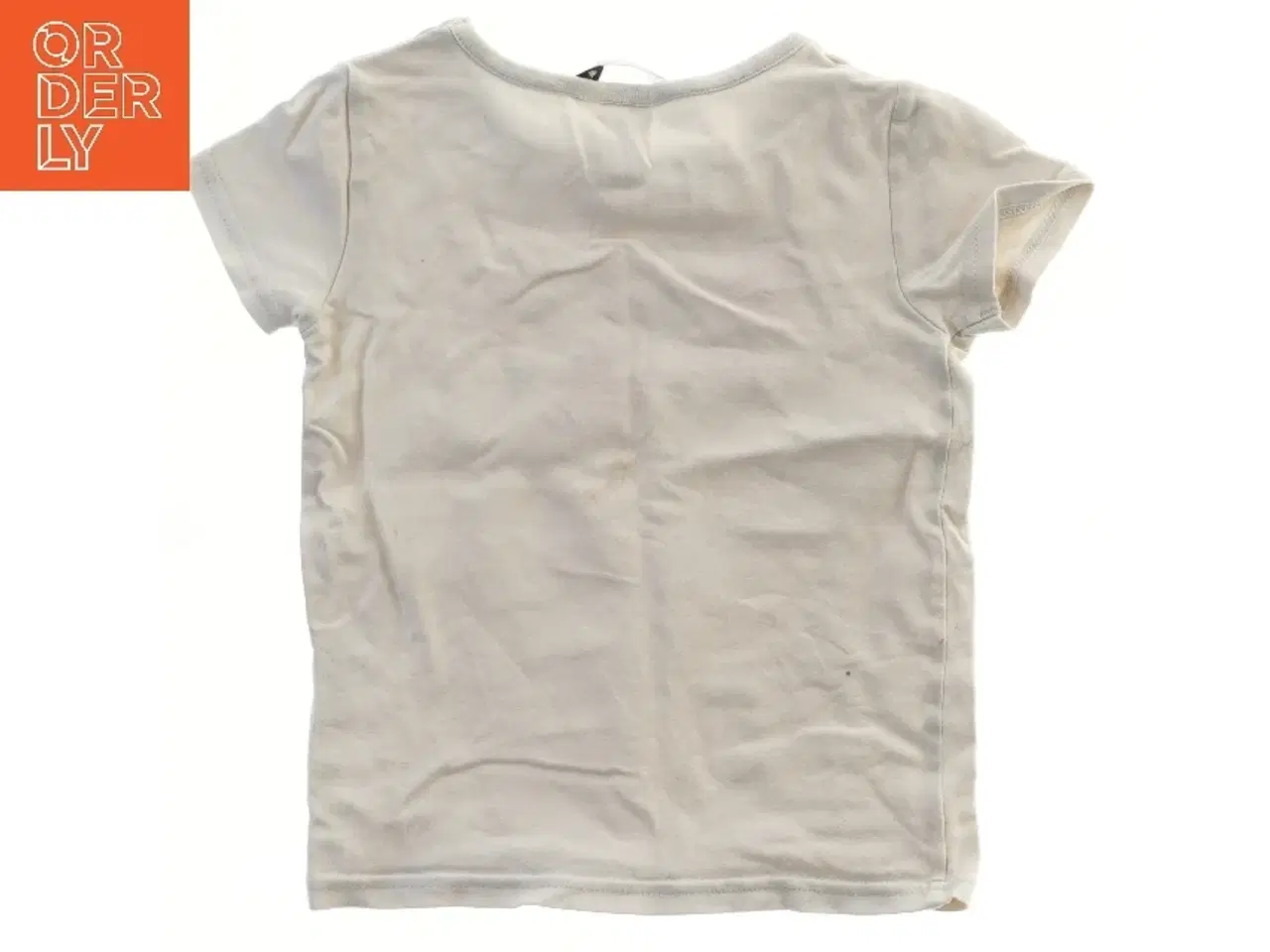 Billede 2 - Børne T-shirt med blomstermotiv fra H&M (str. 92)