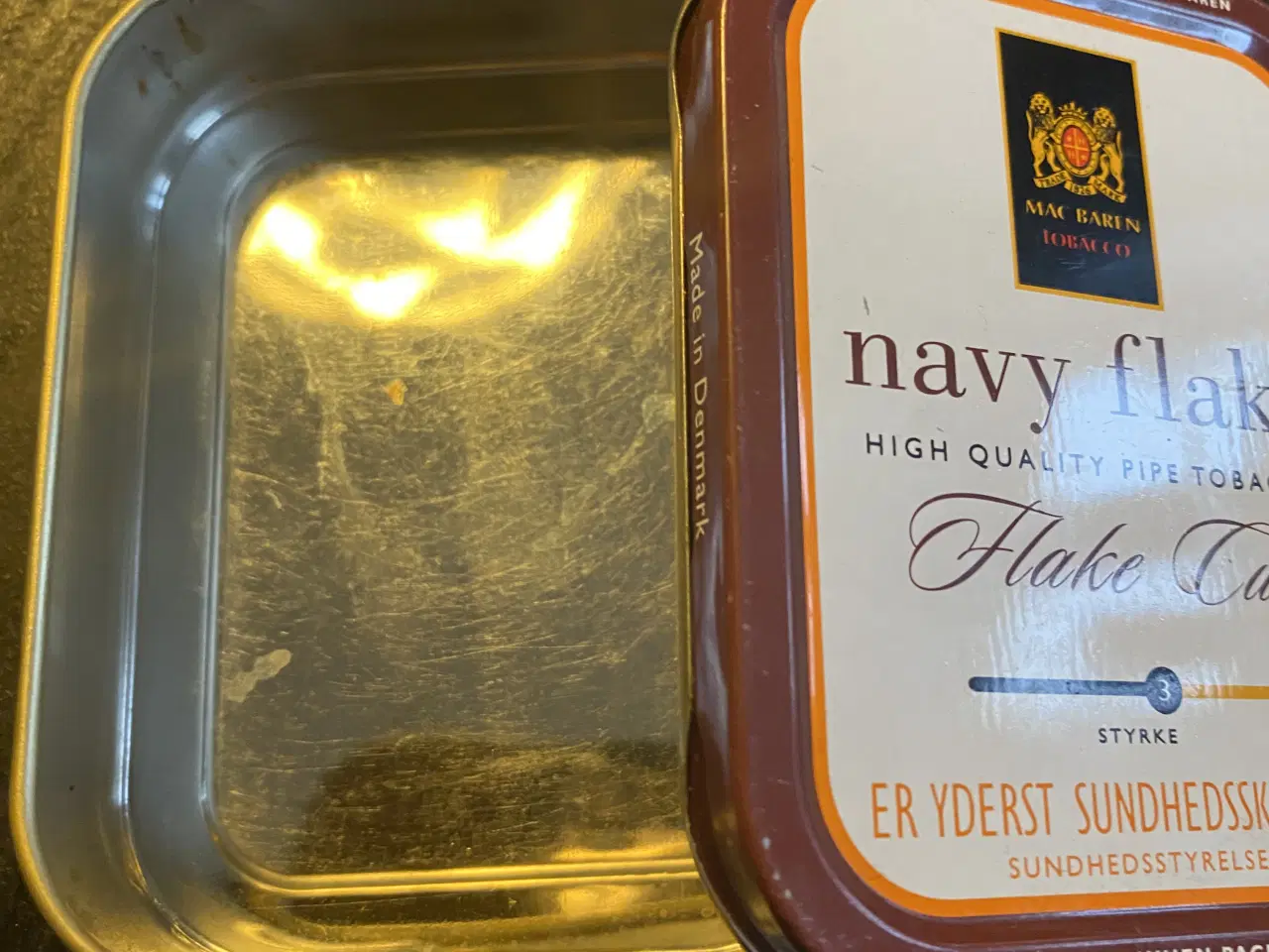 Billede 2 - Retro dåse navy flake 