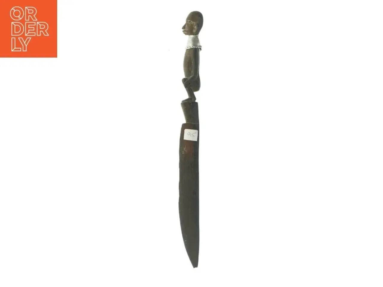Billede 2 - Brevkniv med afrikansk kvinde (str. 26. x 2 cm)