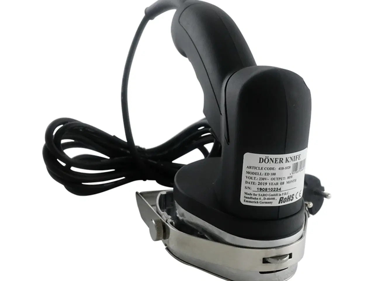 Billede 4 - Elektrisk kebab kniv ED 100 – 100 mm klinge