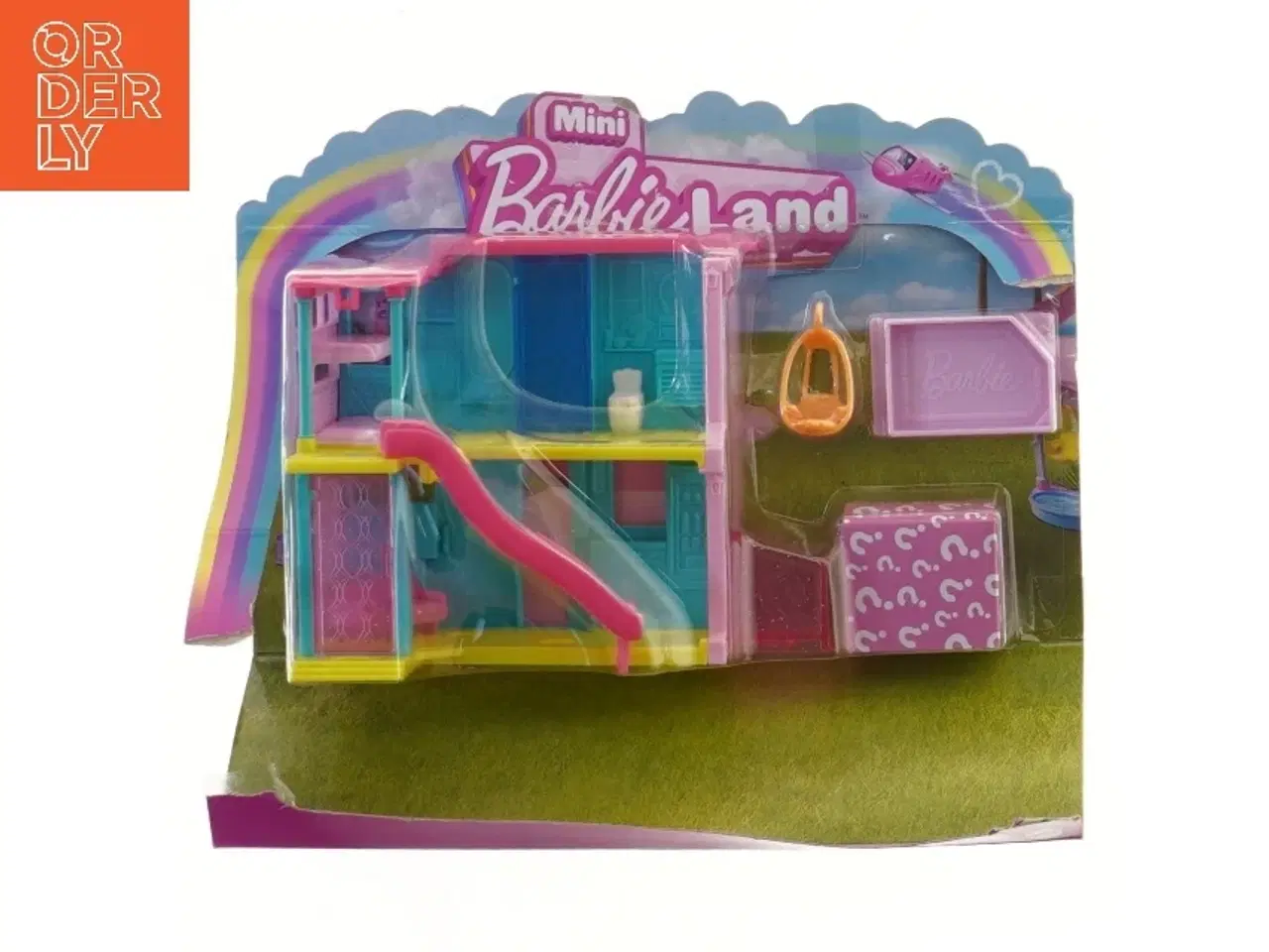 Billede 1 - Mini Barbie hus fra Barbie (str. 23x15,5 cm)