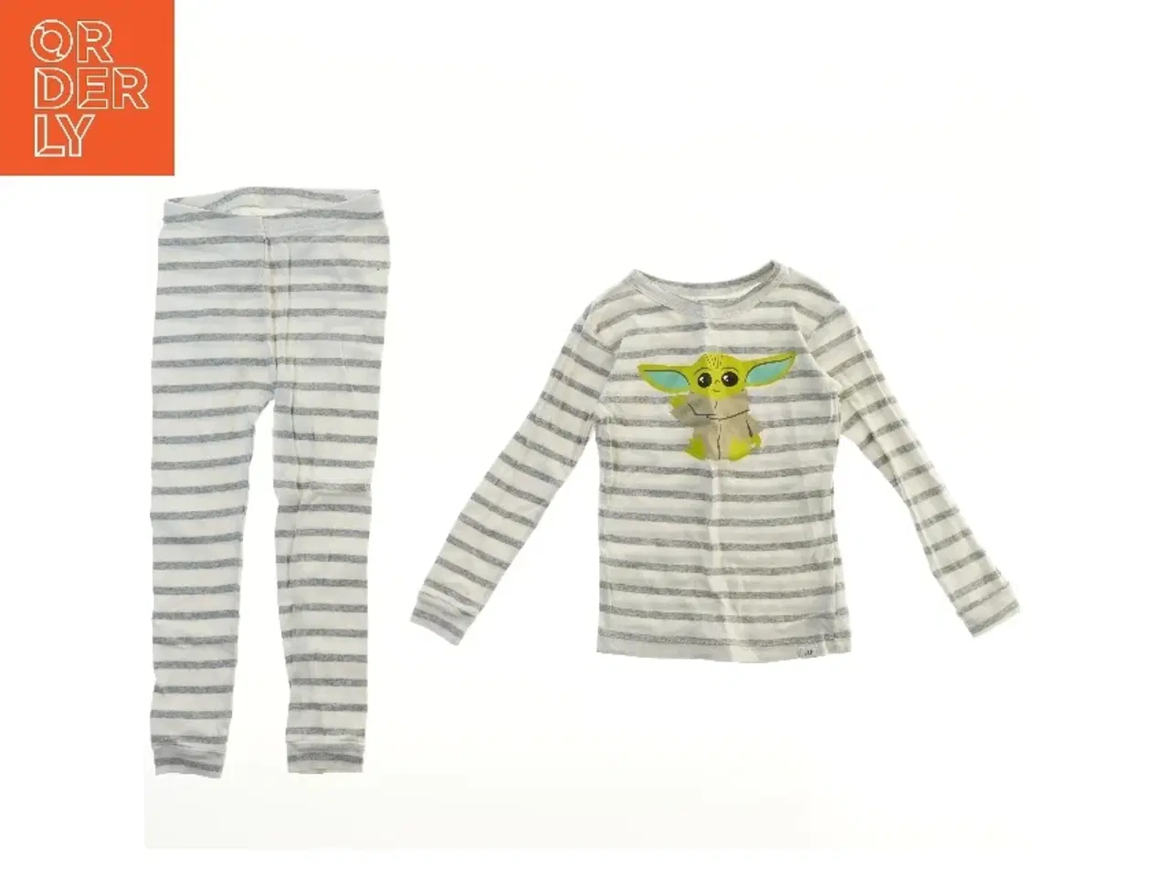Billede 1 - Stribet nattøj med Yoda fra Gap (str. 110)