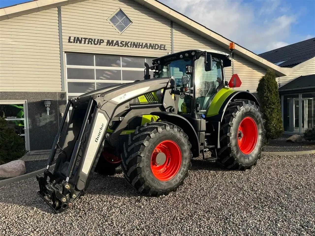 Billede 9 - CLAAS AXION 830 CMATIC Med frontlæsser