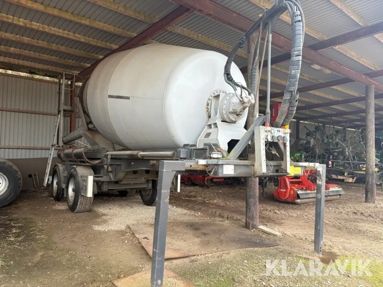 Billede 2 - BetonTrailer Euromix beton EM 12 R