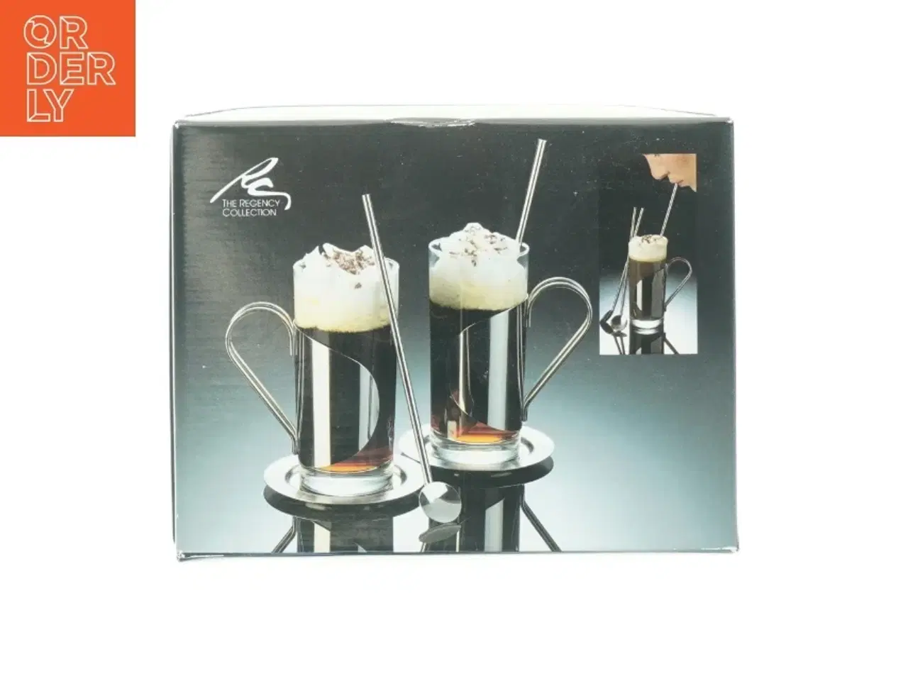 Billede 2 - Irish Coffee sæt fra Danish Steel House (str. 13,5 x, 6 cm)