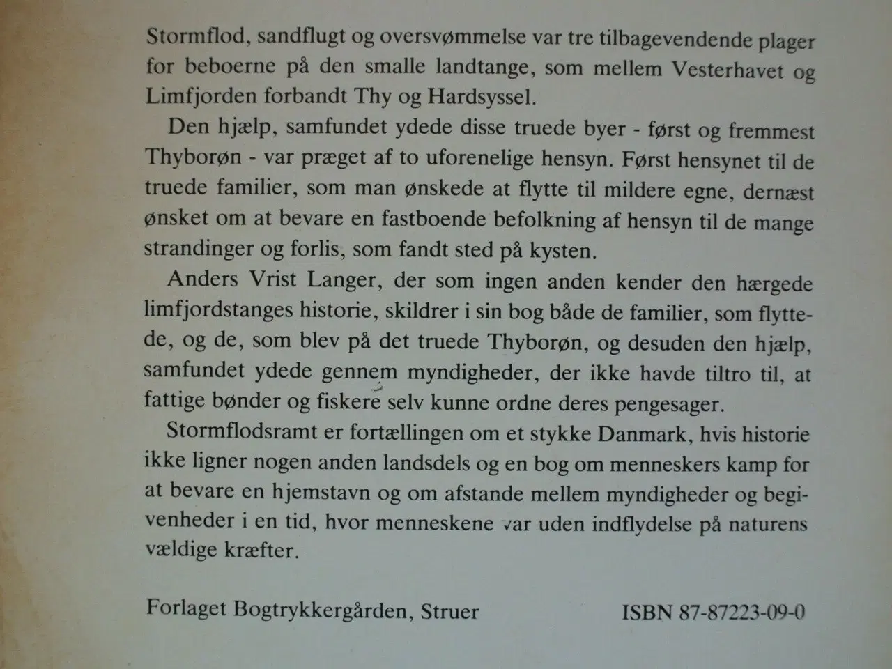 Billede 3 - stormflodsramt - hjælpen til de truede byer på lim