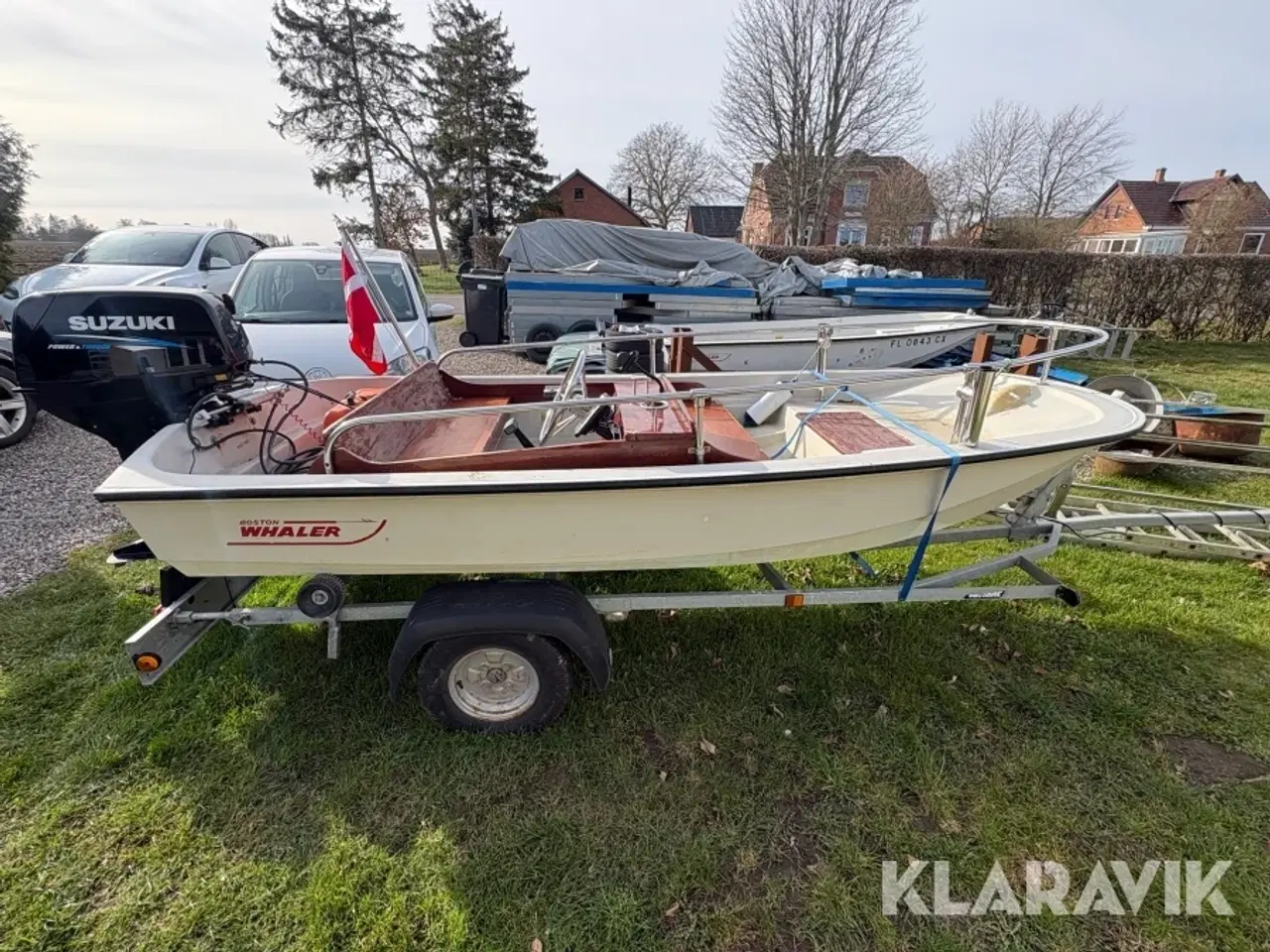 Billede 7 - Motorbåd Boston Whaler 11 fod med ophalervogn Boston Whaler