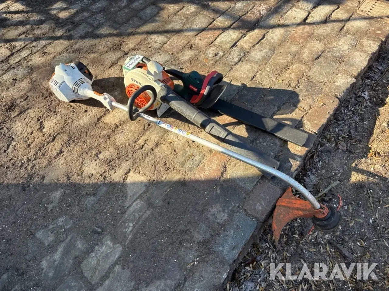 Billede 10 - Løvblæser, hækkeklipper og græstrimmer STIHL,metabo