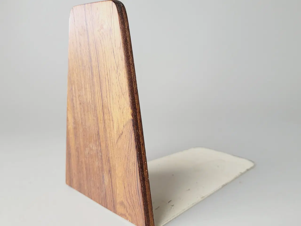 Billede 1 - ⭐️· Vintage Bogstøtte - Palisander og Metal
