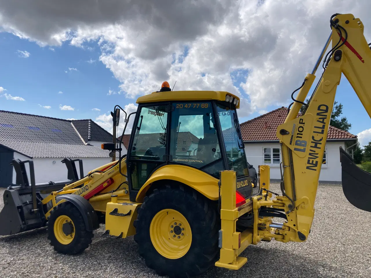 Billede 2 - Rendegraver New Holland LB 110 B. KUN 3900 timer.