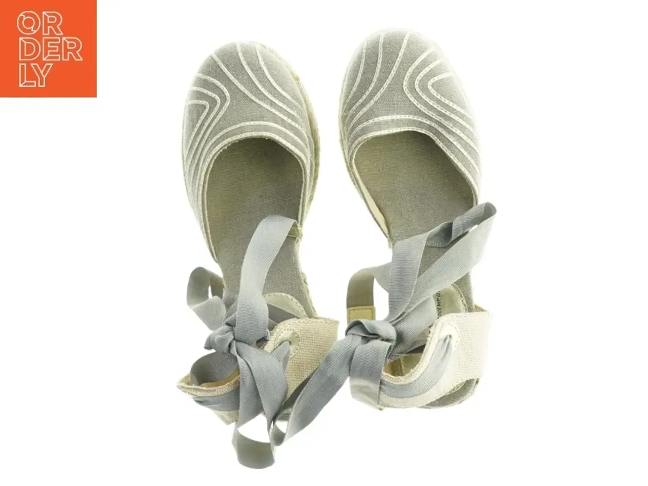 Billede 3 - Espadrillos med bånd fra NowOn (str. 37)