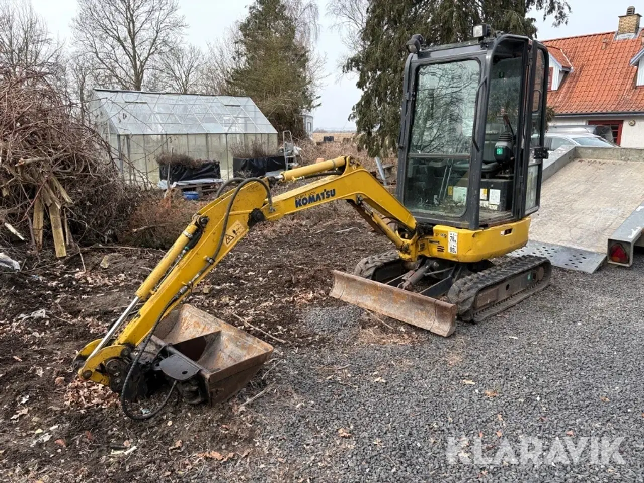 Billede 1 - Gravemaskine Komatsu PC16R HS