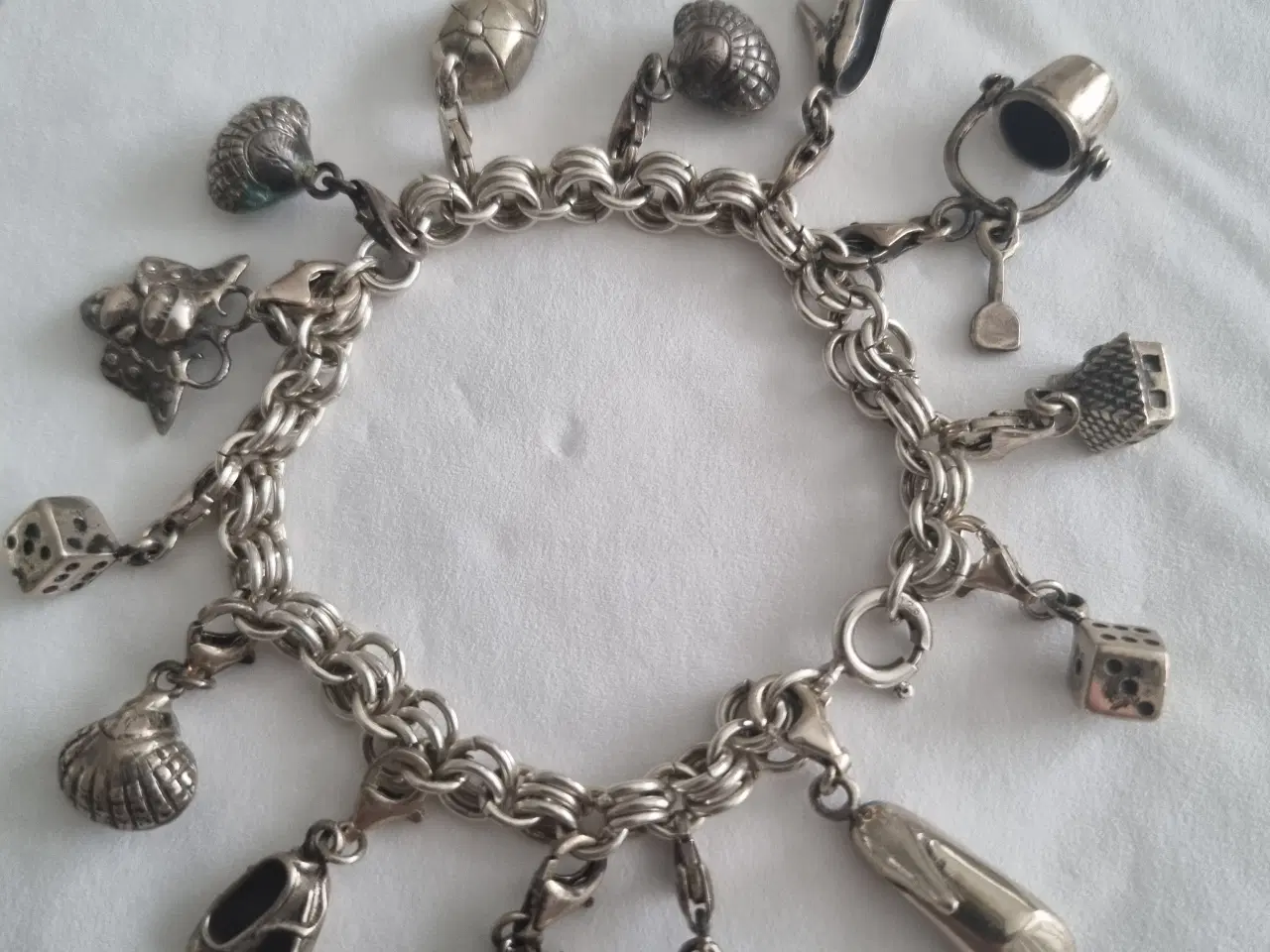 Billede 1 - Vintage sølv armbånd 