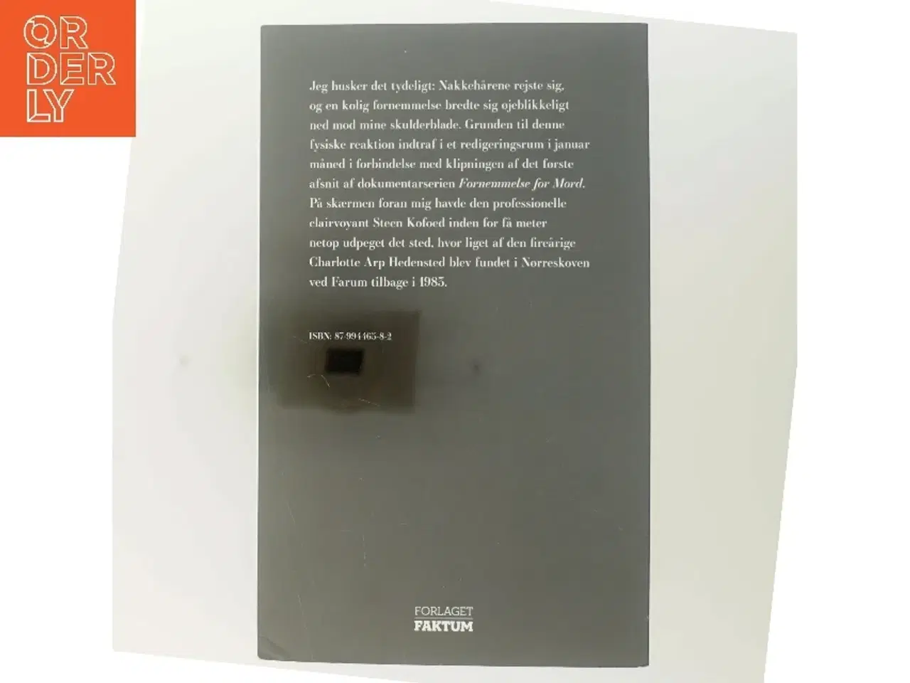 Billede 3 - Biografi om kriminalfald fra Forlaget FAKTUM