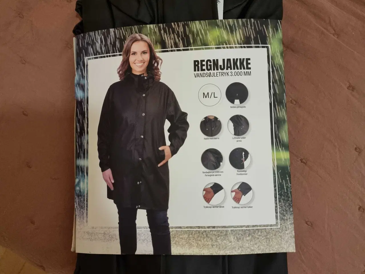 Billede 1 - Regnfrakke