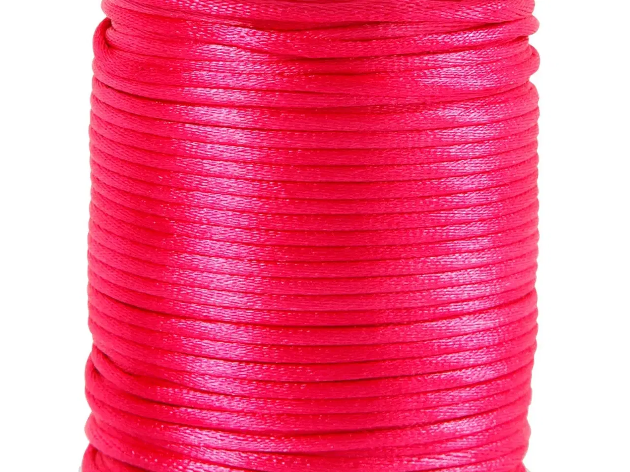 Billede 1 - Pink Satinsnor 2 mm - 50 m til Dekoration