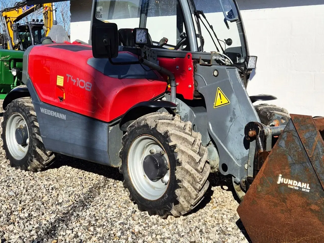 Billede 4 - Weidemann T4108 / teleskop / lave timer / kan køres på trailer