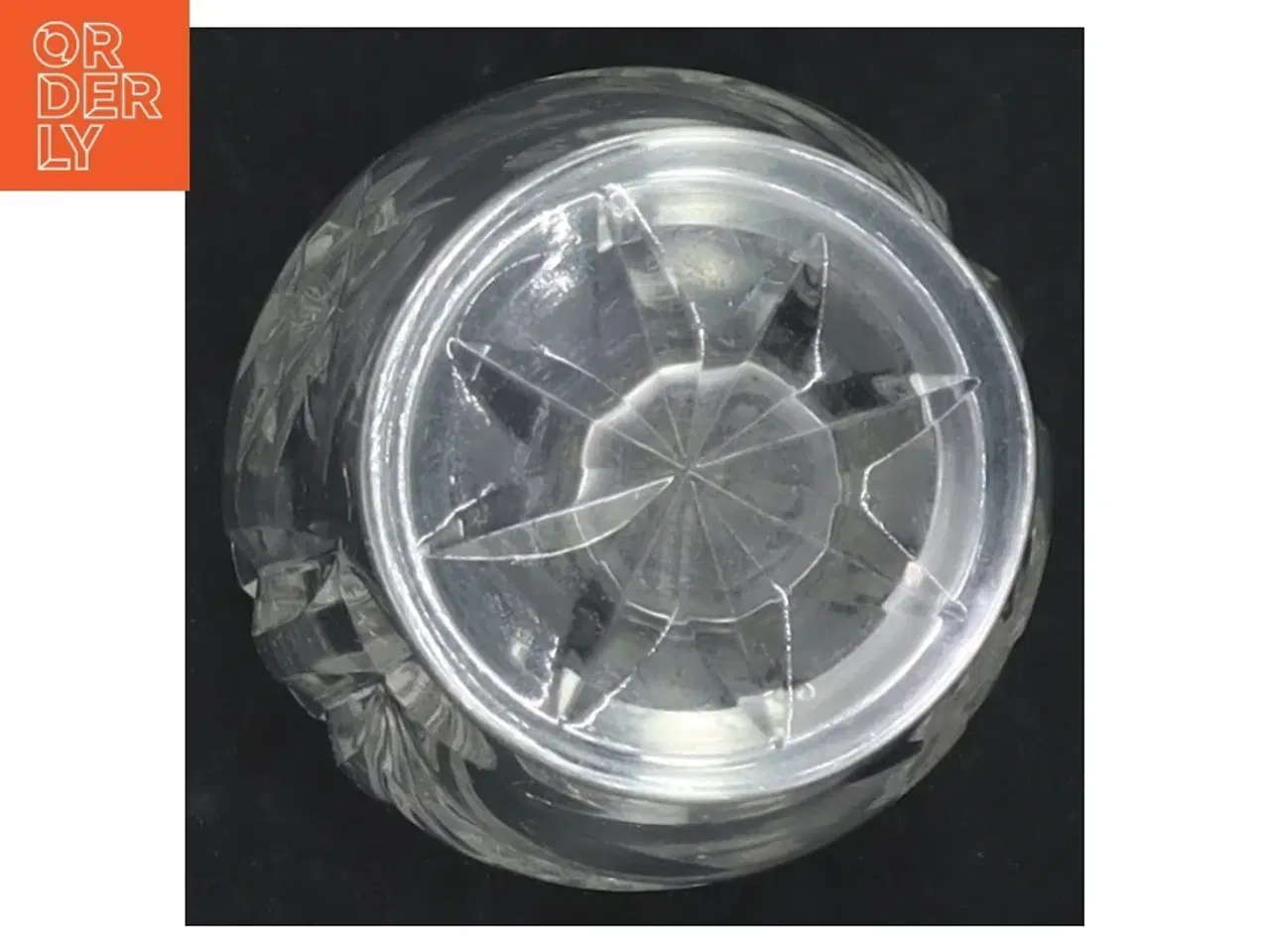 Billede 2 - Glasvase (str. H. 13 cm. ø. 6,5 cm)