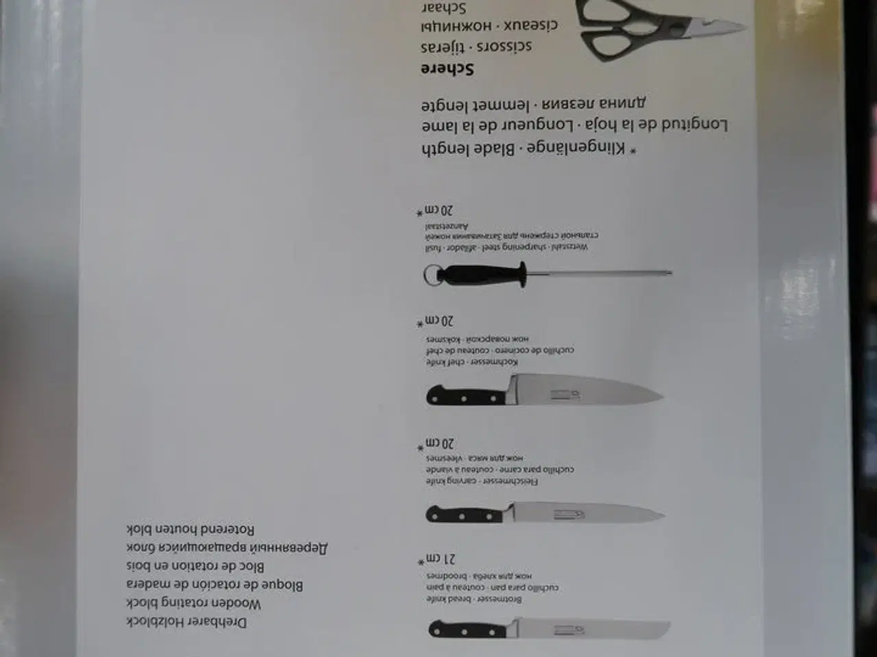 Billede 3 - Knivblok med knive KOCH SYSTEMSE Premium Rotating