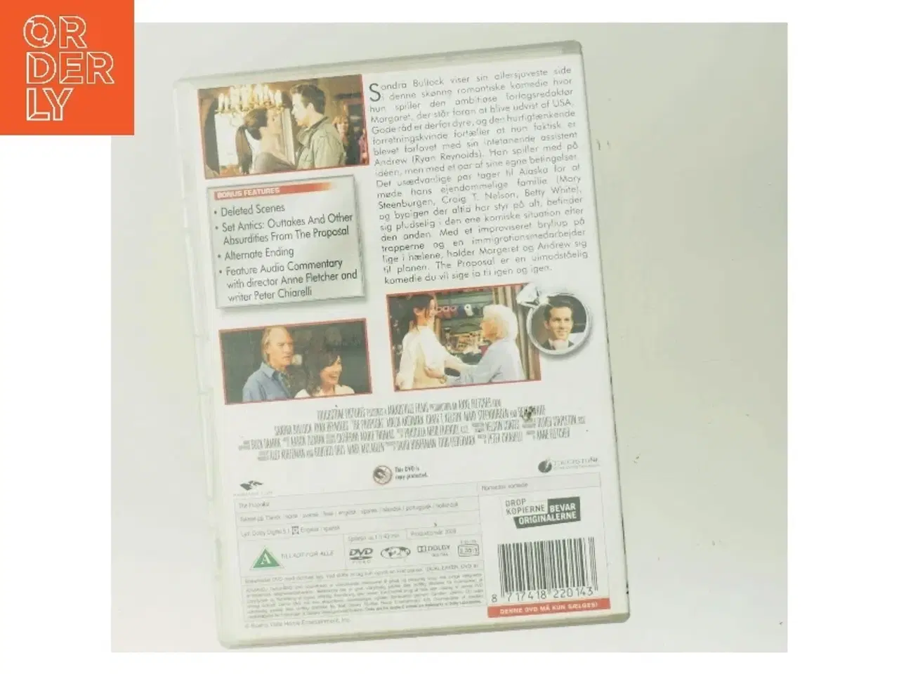Billede 3 - The Proposal med Sandra Bullock (DVD)