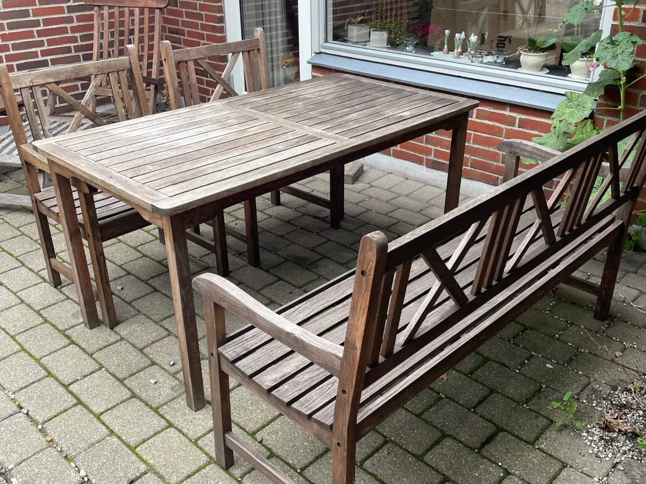 Billede 2 - Teak havemøbel sæt 