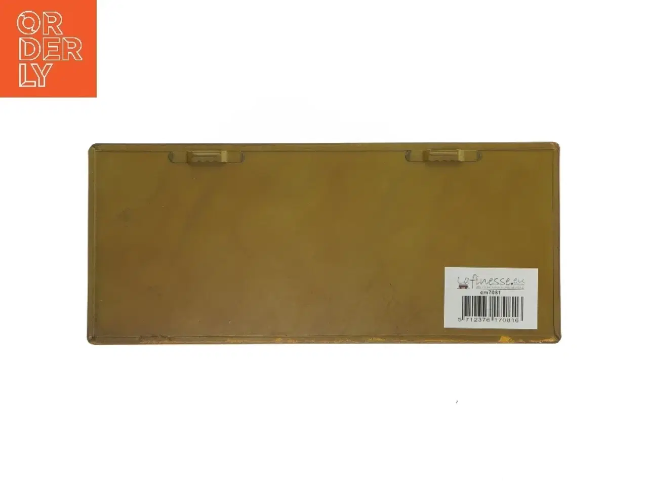 Billede 2 - Metalskilt med citat fra La Finesse (str. 30,5x13 cm)