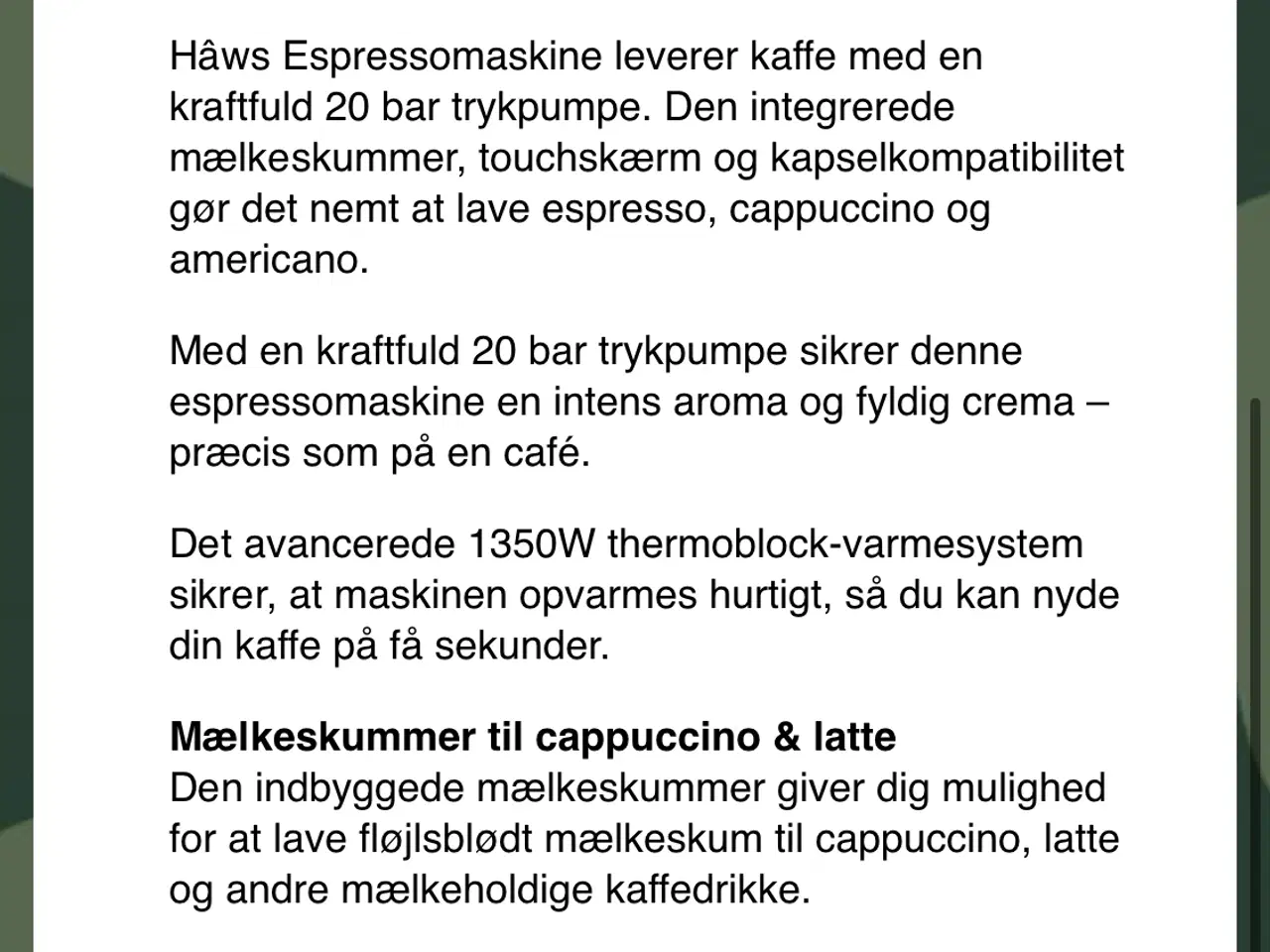 Billede 6 - Espresso Maskine fra HAWS