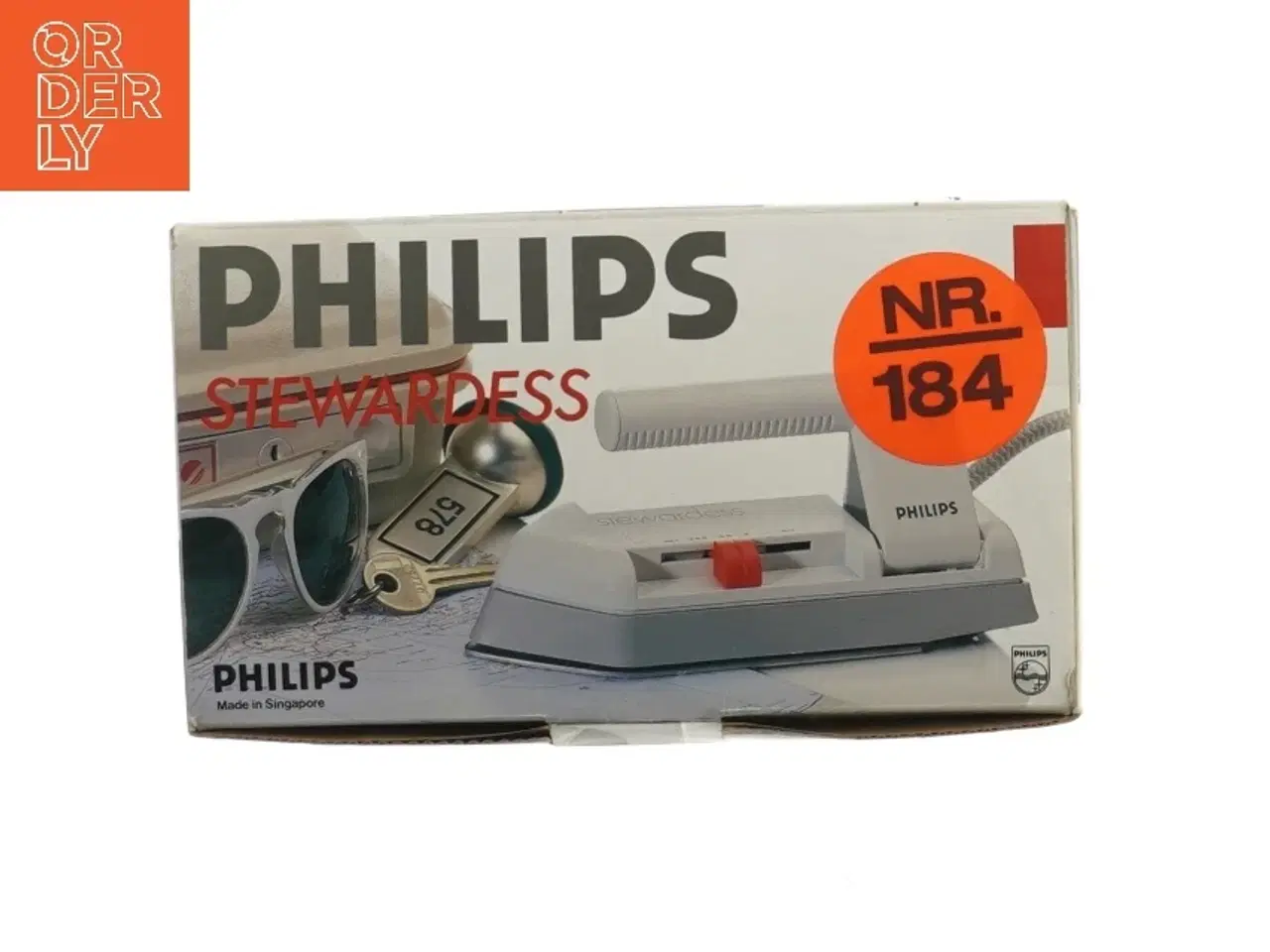 Billede 1 - Philips Stewardess rejsestrygejern fra Philips (str. 18 cm)