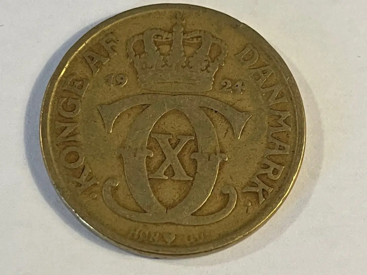 Billede 1 - 2 Kroner 1924 Danmark