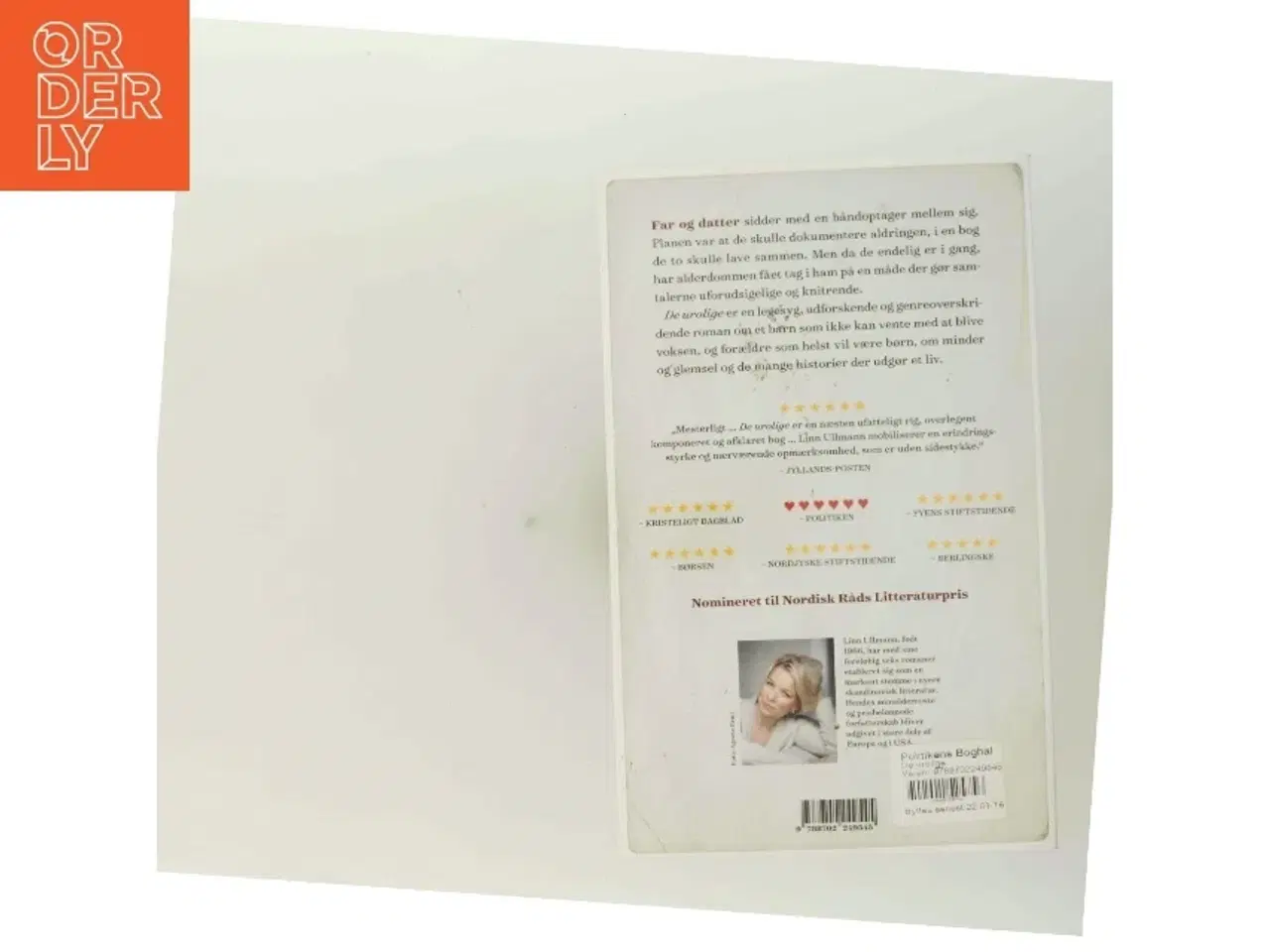 Billede 3 - De urolige af Linn Ullmann (Bog)