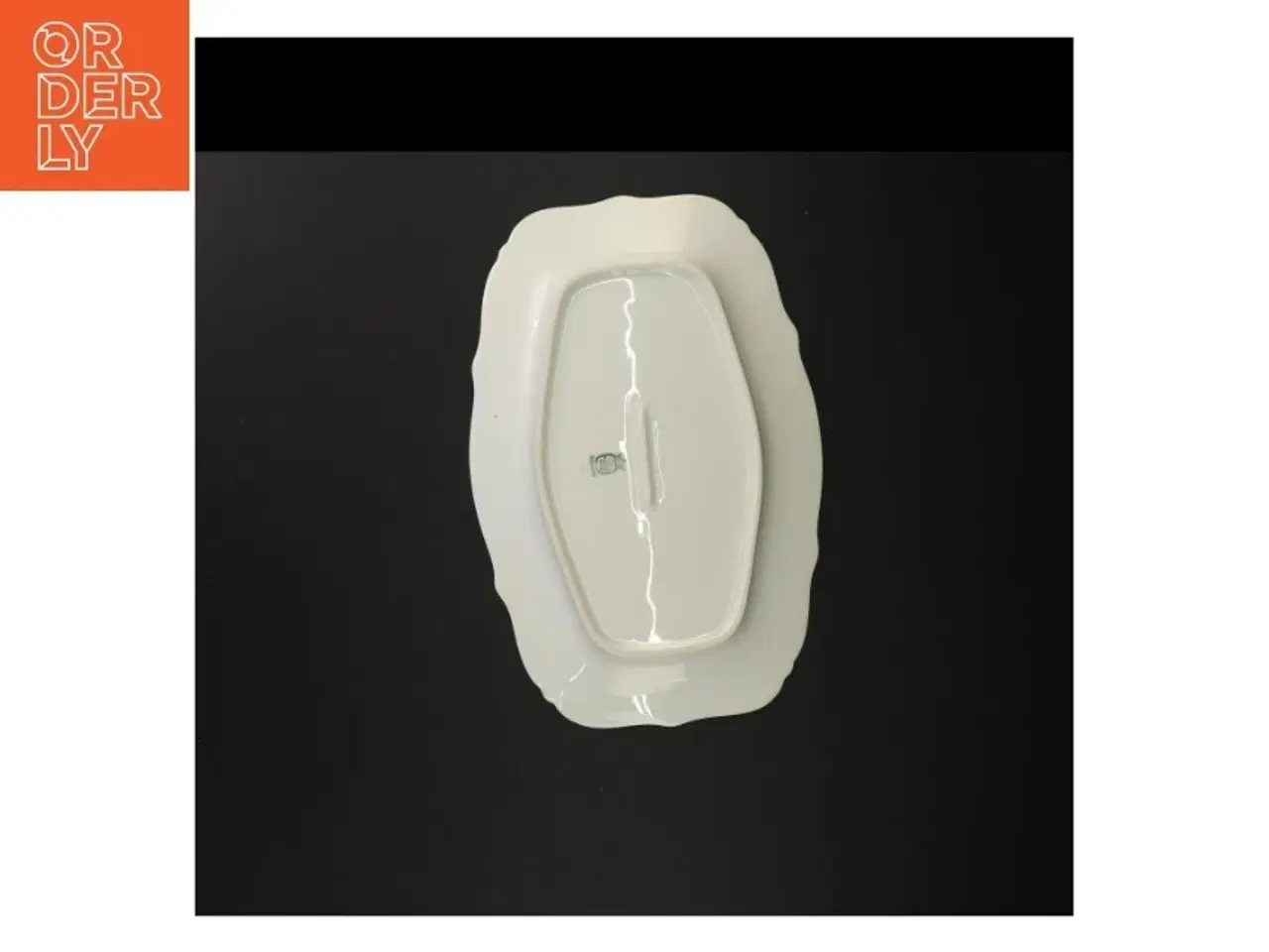 Billede 3 - Porcelænsfad med blomstermotiv fra Bavaria (str. 28 x 19 cm)