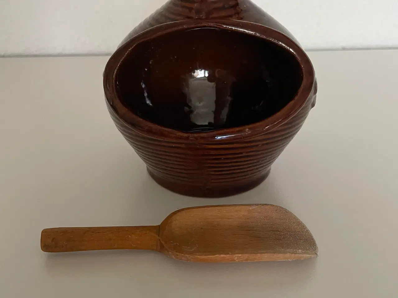 Billede 2 - Saltkar i keramik
