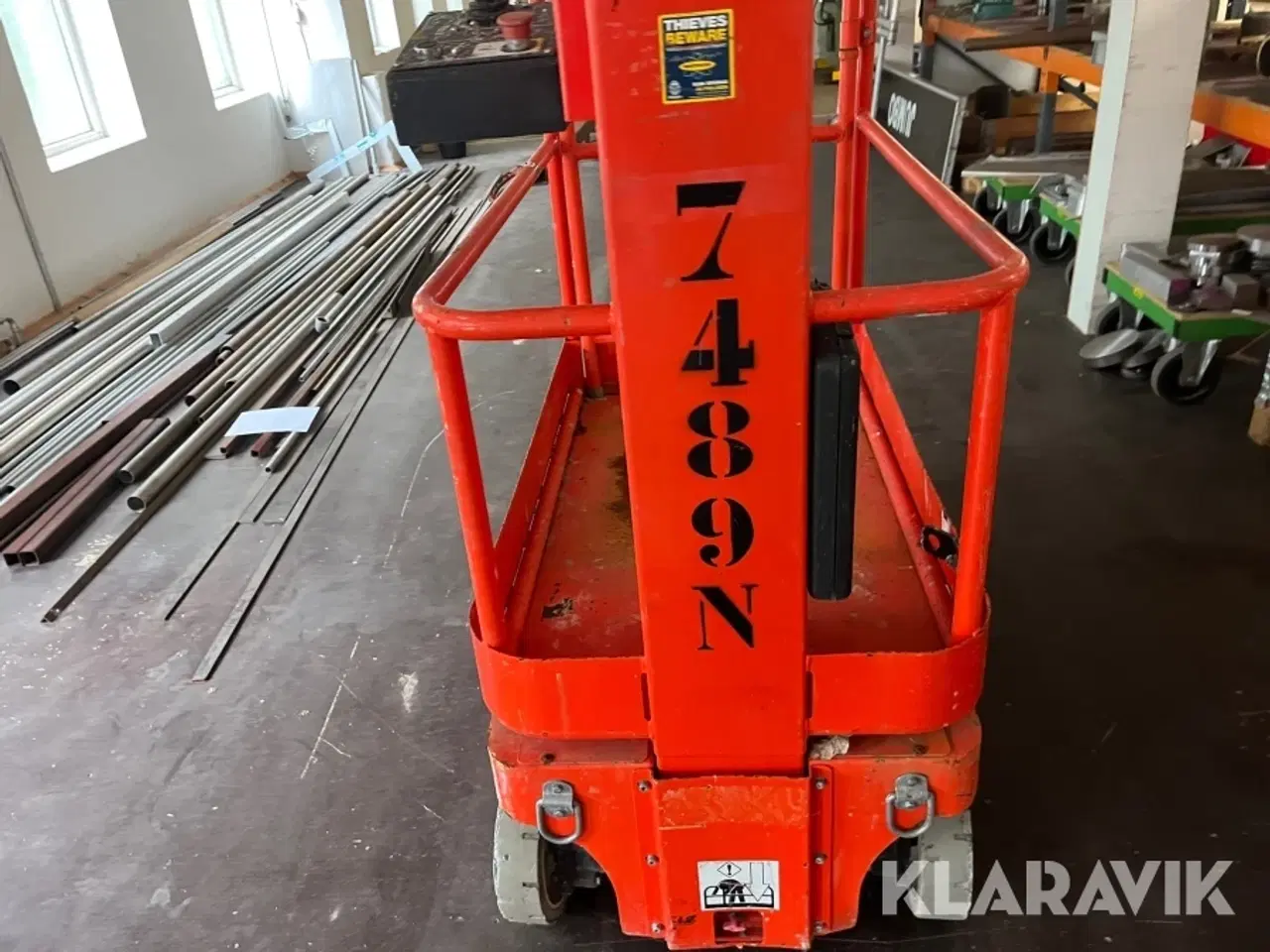 Billede 11 - Søjlelift Snorkel M1230E